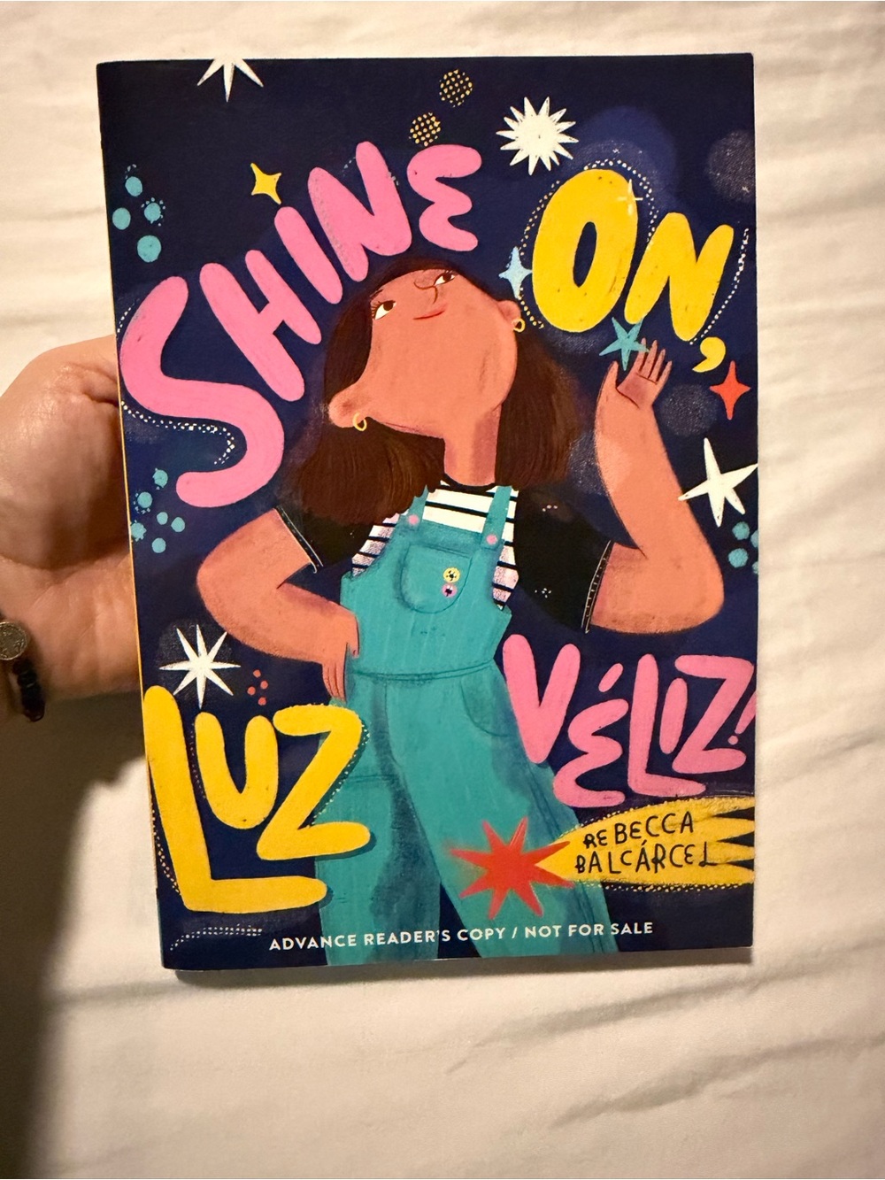 Chronicle Books Bright Blue & Pink 'Shine On' Illustrated Kids Book Cover